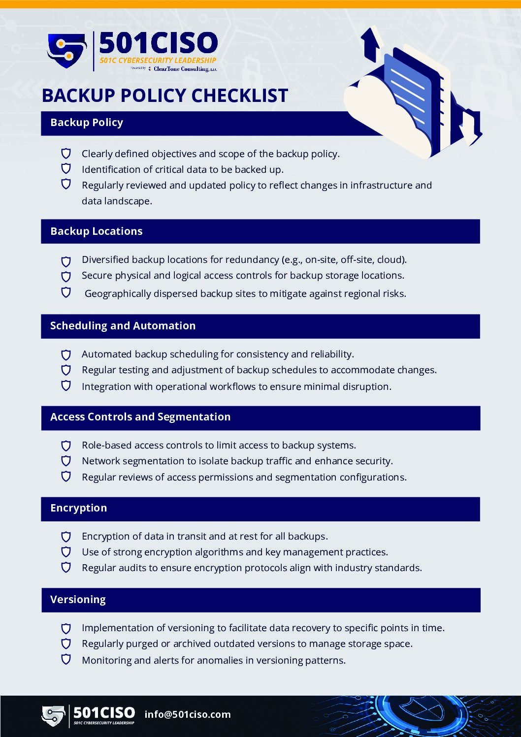 You are currently viewing Backup Policy Checklist